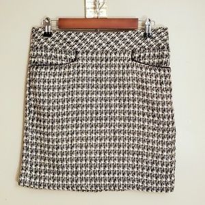Ann Taylor Loft Tweed Skirt Sz